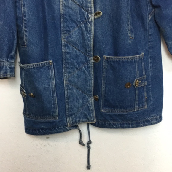 ✅Men Vintage CURRENT SEEN Jean Jacket Size M - Picture 3 of 10